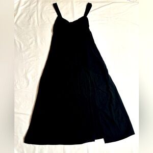 Alter’d State Women’s Black Long Dress Size Small Slit in Front